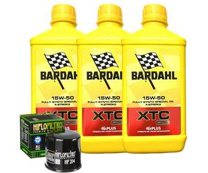 Kit Tagliando Olio Bardahl XTC 15W50 Per Yamaha YXF850 Wolverine X4 XTR 2020