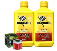 Kit Tagliando Olio Bardahl XTC 5W40 + Filtro Per Honda CRF250 RX-M2021