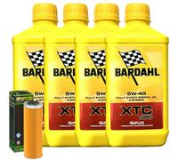 Kit Tagliando Olio Bardahl XTC 5W40 Per Ducati 1103 Panigale V4 Speciale18>19