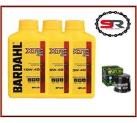 TAGLIANDO 3L OLIO MOTORE BARDAHL C60 10W40 + FILTRO HF 204 HONDA CBR 600 RR 2008