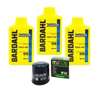KIT TAGLIANDO OLIO BARDAHL XTM 10W40 FILTRO 204 TRIUMP 1200 Speed Tripl 03BD08F1