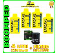 KIT TAGLIANDO OLIO BARDAHL XTM 10W40 FILTRO 303 HONDA GL1500 Gold Win 04BD08F4