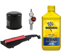Kit Tagliando Olio BARDAHL XTM Filtri Candela Piaggio Liberty 150 3V I-GET 2016