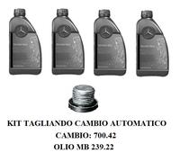 Kit Tagliando Olio Cambio Automatico 7 DCT 700.42 Mercedes-Benz 239.22 4 Litri