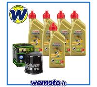 Kit Tagliando Olio CASTROL 10W40 Filtro per Kawasaki ZZR 1400 2016