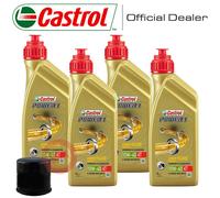KIT TAGLIANDO OLIO CASTROL POWER 1 10W40+FILTRO HONDA VFR 800 V TEC 2011