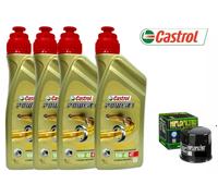 KIT TAGLIANDO OLIO CASTROL POWER 1 10W40+FILTRO TRIUMPH 1200 TIGER EXPLORER