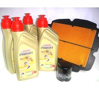 KIT TAGLIANDO OLIO CASTROL POWER1 10W40 HONDA VFR X Cross Runner 800 2011