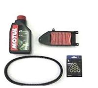 KIT TAGLIANDO OLIO CINGHIA RULLI FILTRO ARIA KYMCO AGILITY R16 125