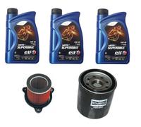 KIT TAGLIANDO OLIO ELF E FILTRI PER HONDA TRANSALP XL 600 V 1992 1993 1994 1995