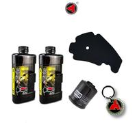 KIT TAGLIANDO OLIO ENI E FILTRI PER PIAGGIO BEVERLY 125 200 2001 2002 2003