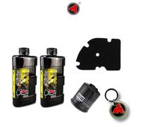 KIT TAGLIANDO OLIO ENI E FILTRI PER VESPA GTV 125 250 300