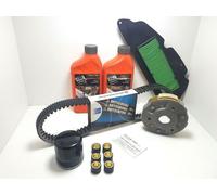 KIT TAGLIANDO OLIO FILTRI ARIA FRIZIONE RULLI CINGHIA MITSUBOSHI HONDA SH 300 08