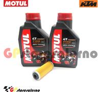 KIT TAGLIANDO OLIO + FILTRO 7100 10W40 KTM 450 SX-F 2013