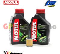 KIT TAGLIANDO OLIO + FILTRO MOTUL 5000 10W40 2L TM RACING 450 SMR F 4T 2008
