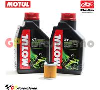 KIT TAGLIANDO OLIO + FILTRO MOTUL 5000 10W40 2LT BETA 250 ENDURO RR 4T 2006