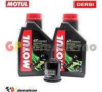 KIT TAGLIANDO OLIO + FILTRO MOTUL 5000 10W40 2LT DERBI 150 BOULEVARD 2014