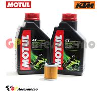 KIT TAGLIANDO OLIO + FILTRO MOTUL 5000 10W40 2LT KTM 690 SMC 2010
