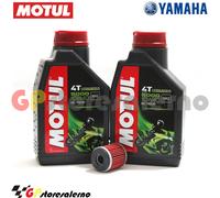 KIT TAGLIANDO OLIO + FILTRO MOTUL 5000 10W40 2LT YAMAHA 125 R X MAX SPORT 2011