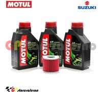 KIT TAGLIANDO OLIO + FILTRO MOTUL 5000 10W40 3L SUZUKI 450 GS 1982