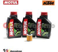 KIT TAGLIANDO OLIO + FILTRO MOTUL 5000 10W40 3LT KTM 660 SMC 2004