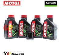 KIT TAGLIANDO OLIO + FILTRO MOTUL 5000 10W40 4LT KAWASAKI 1600 VN CLASSIC 2004