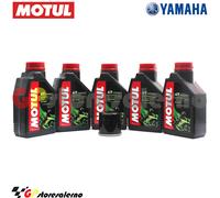 KIT TAGLIANDO OLIO + FILTRO MOTUL 5000 10W40 5LT YAMAHA 1900 XV S ROADLINER 2012