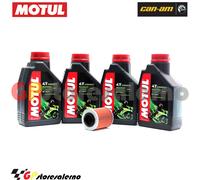 KIT TAGLIANDO OLIO + FILTRO MOTUL 5000 10W40 CAN AM 1000 OUTLANDER 2014