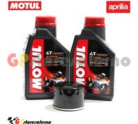 KIT TAGLIANDO OLIO + FILTRO MOTUL 7100 10W40 2L APRILIA 500 SCARABEO LIGHT 2011