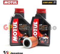 KIT TAGLIANDO OLIO + FILTRO MOTUL 7100 10W40 2L CAN AM 800 RENEGADE R EFI 2012