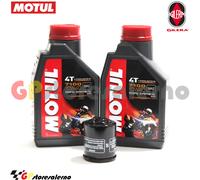 KIT TAGLIANDO OLIO + FILTRO MOTUL 7100 10W40 2L GILERA 250 OREGON 2008