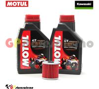 KIT TAGLIANDO OLIO + FILTRO MOTUL 7100 10W40 2L KAWASAKI 250 KLT A1 1982