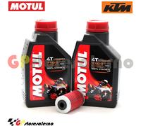 KIT TAGLIANDO OLIO + FILTRO MOTUL 7100 10W40 2L KTM 690 SMC R 2015