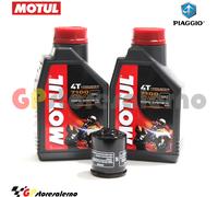 KIT TAGLIANDO OLIO + FILTRO MOTUL 7100 10W40 2L PIAGGIO 125 X9 EVOLUTION 2003