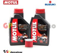 KIT TAGLIANDO OLIO + FILTRO MOTUL 7100 10W40 2L SUZUKI 400 DR Z E 2002