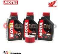 KIT TAGLIANDO OLIO + FILTRO MOTUL 7100 10W40 3L HONDA 650 CX TC CUSTOM 1986