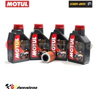 KIT TAGLIANDO OLIO + FILTRO MOTUL 7100 10W40 4L CAN AM 850 RENEGADE X XC 2016
