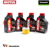 KIT TAGLIANDO OLIO + FILTRO MOTUL 7100 10W40 4L KAWASAKI 750 ZR H1 2001