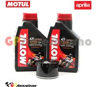 KIT TAGLIANDO OLIO + FILTRO MOTUL 7100 10W60 2L APRILIA 400 SCARABEO 2006