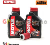 KIT TAGLIANDO OLIO + FILTRO MOTUL 7100 10W60 2L KTM 690 SMC 2008