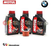 KIT TAGLIANDO OLIO + FILTRO MOTUL 7100 10W60 3L BMW 650 F CS 2002