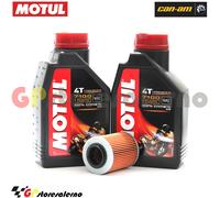 KIT TAGLIANDO OLIO + FILTRO MOTUL 7100 15W50 2L CAN AM 800 RENEGADE R EFI X 2009