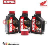 KIT TAGLIANDO OLIO + FILTRO MOTUL 7100 15W50 3L HONDA 650 CX TC D TURBO 1983