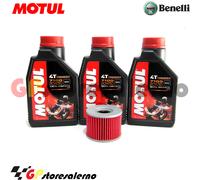 KIT TAGLIANDO OLIO + FILTRO OLIO MOTUL 7100 20W50 BENELLI 654 T SPORT 1983