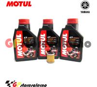 KIT TAGLIANDO OLIO + FILTRO OLIO MOTUL 7100 20W50 YAMAHA 350 YFM X WARRIOR 1993
