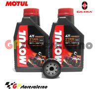 KIT TAGLIANDO OLIO + FILTRO OLIO MOTUL 7100 5W40 GILERA 125 RUNNER VX 2013
