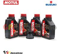 KIT TAGLIANDO OLIO + FILTRO ORIGINALE MOTUL 7100 15W50 4L SUZUKI 700 VS 1988