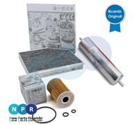 KIT TAGLIANDO OLIO GASOLIO ANTIPOLLINE ORIGINALI AUDI A4 A5 Q5 TDI 2.0