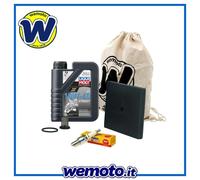 Kit tagliando Olio LIQUI MOLY Filtro Candela per Moto Honda CG125 1995 1996