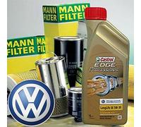 Kit tagliando olio motore 5lt Castrol EDGE Professional LL 03 5W-30 +Filtri Ma
